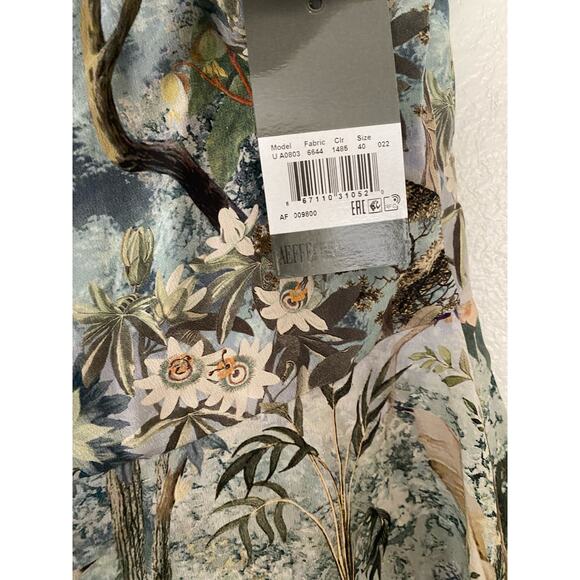 NWT Alberta Ferretti sleeveless silk top 40 US 4 - Picture 10 of 11